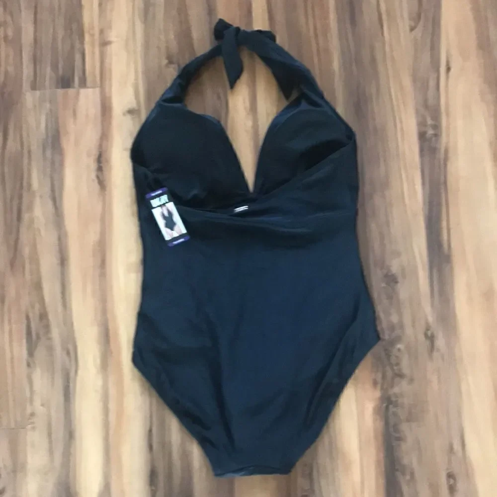 NEW DKNY Black Swimsuit  - Picture 6 of 7